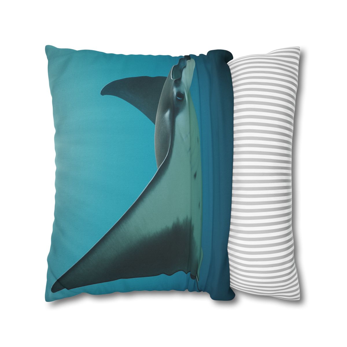 Tidal Wings Reef Manta Ray unique gift pillow cases