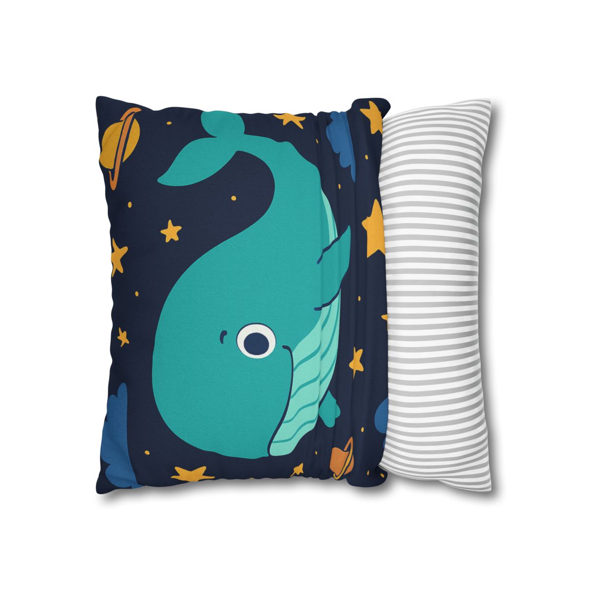 Starlight Whale Adventure unique gift pillow cases