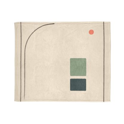 Open Frame With Sliding Arc stylish throw blankets