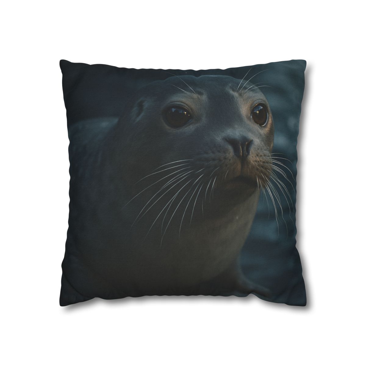 Moonlit Gaze Harbor Seal unique gift pillow cases