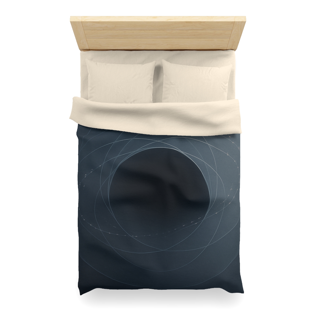 Gravitational Halo Lattice unique patterned duvets