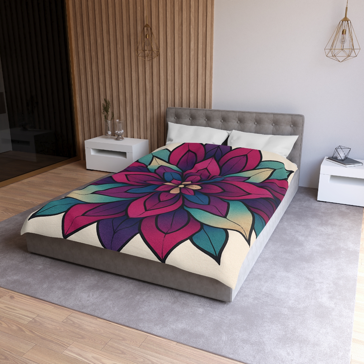 Petal Prism Overlap warm winter duvets