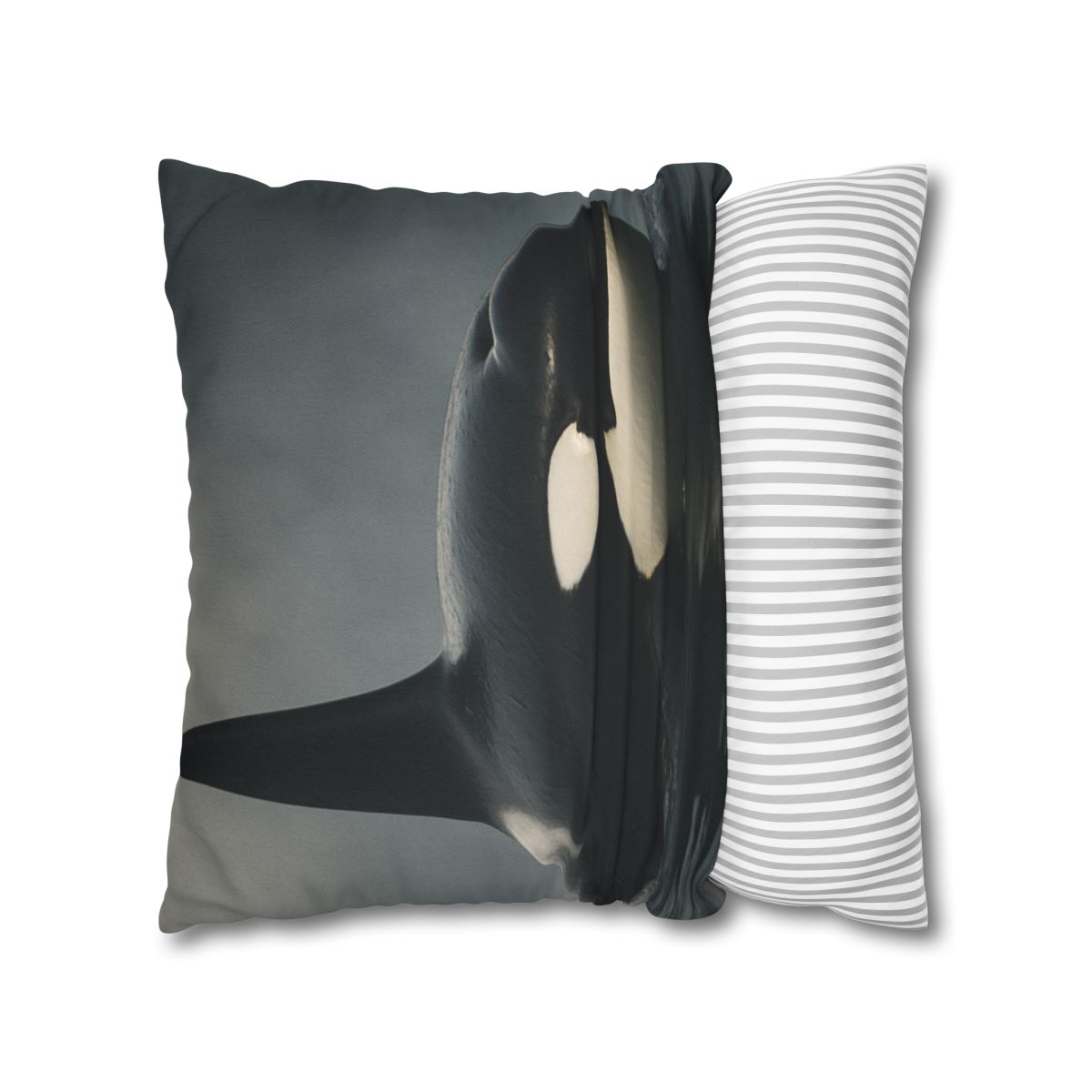 Quiet Current Orca custom pillow cases