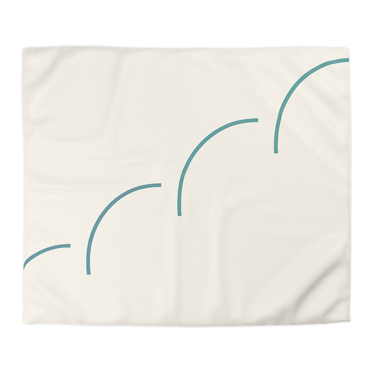 Offset Arc Ladder custom duvets