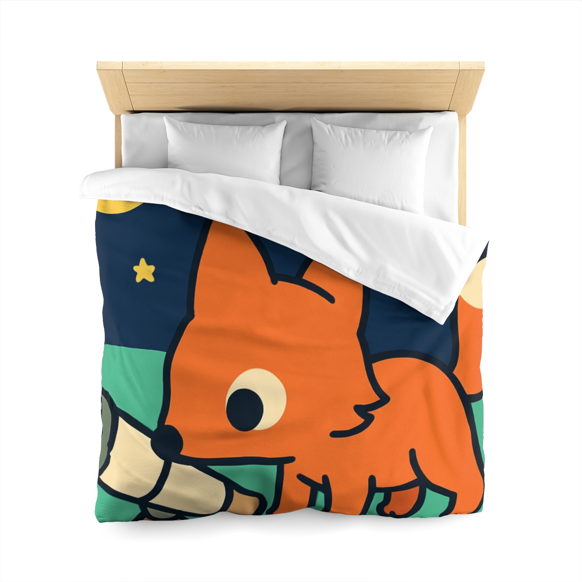 Starlight Safari Fox stylish duvet covers