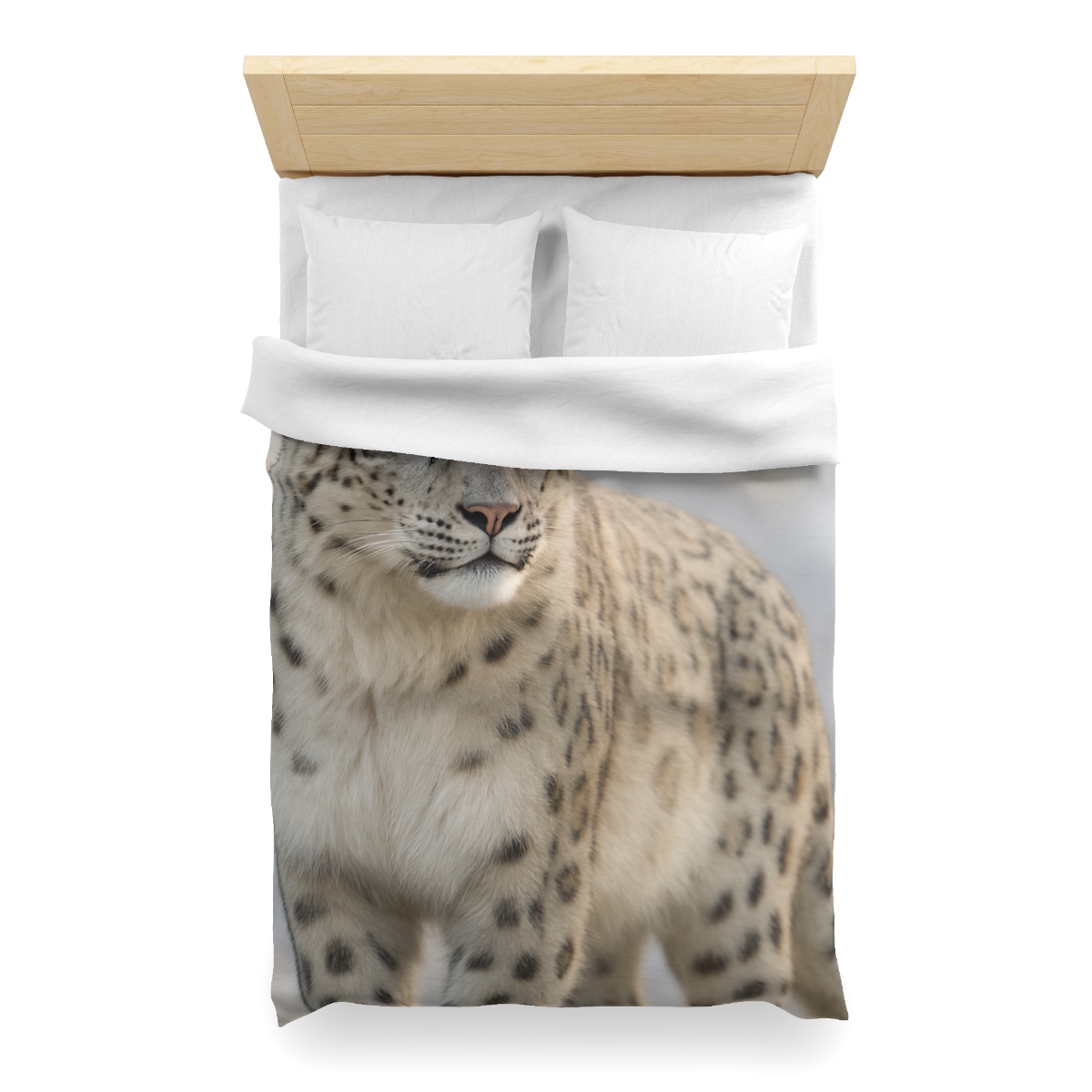 Summit Ghost Snow Leopard stylish duvet covers