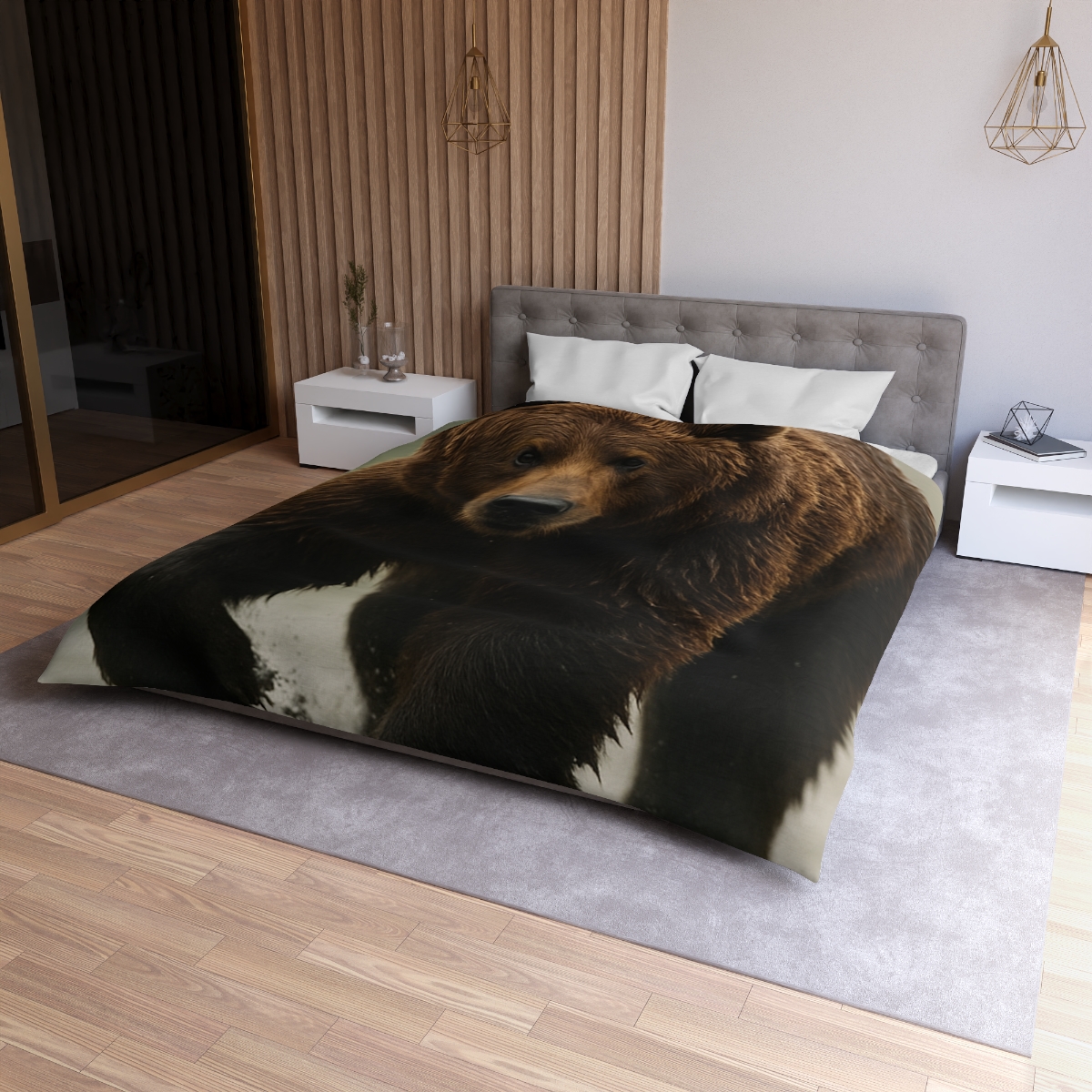 River King Grizzly Bear duvets for gifts