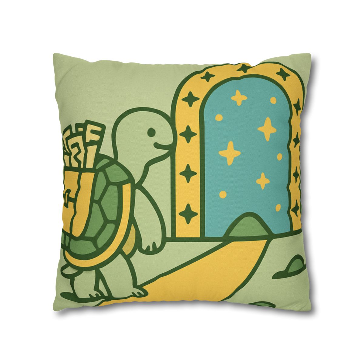 Time-Traveling Tortoise stylish decorative pillowcases