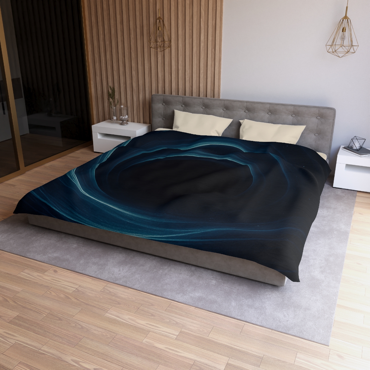 Gravitational Lens Mirage custom duvets