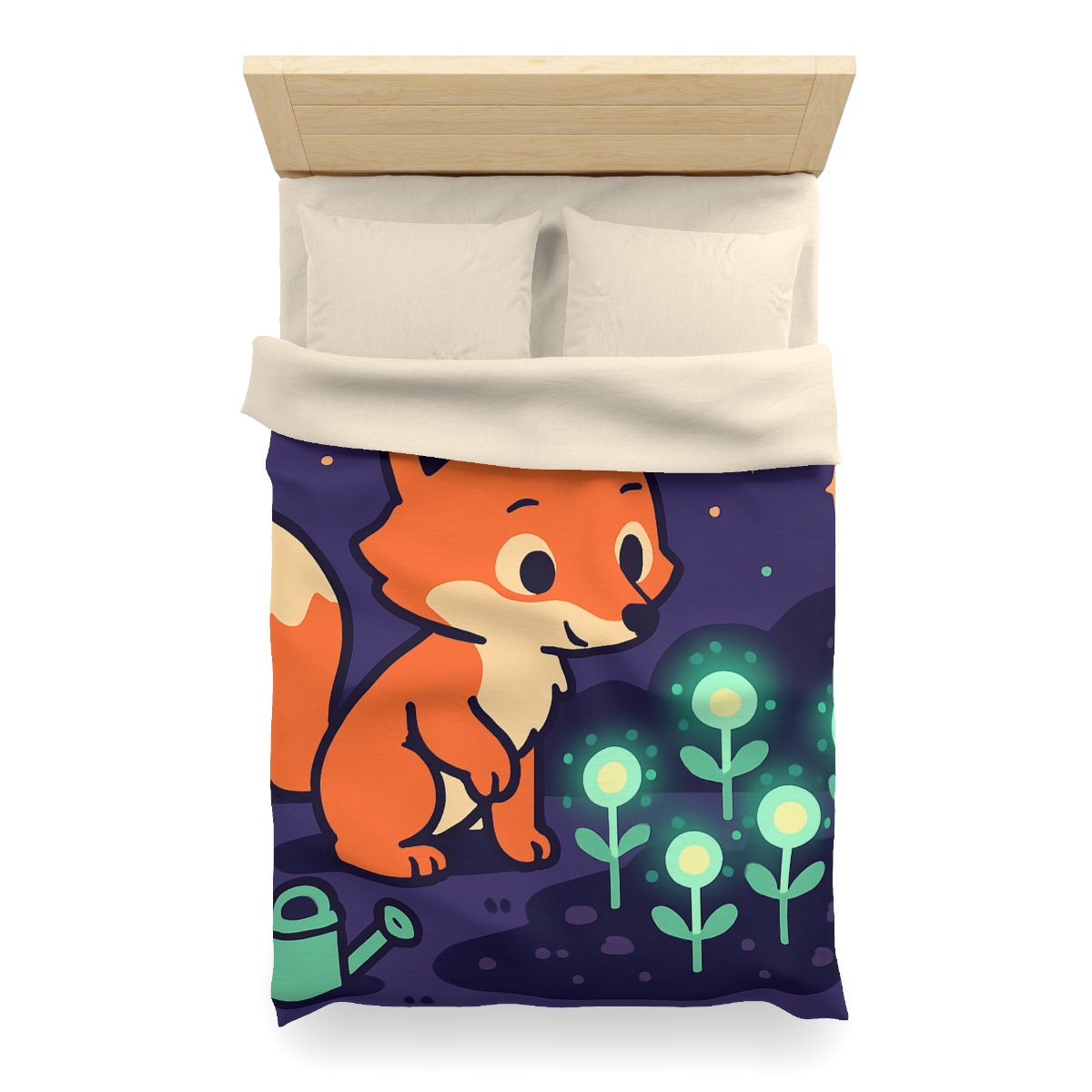 Galaxy Garden Fox warm winter duvets
