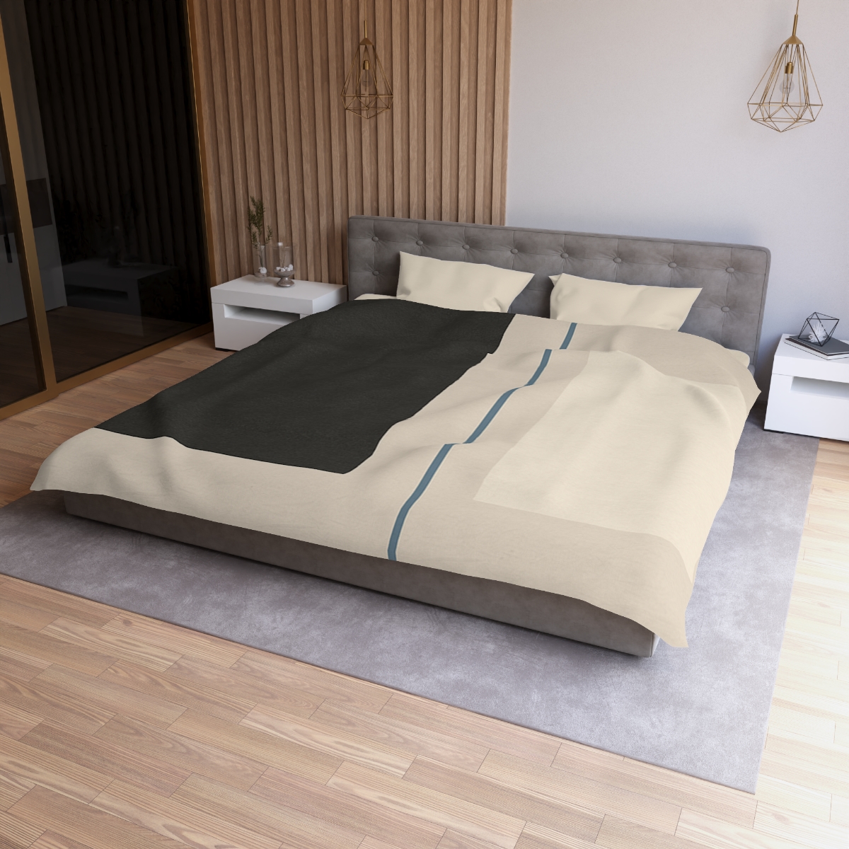 Offset Rectangle Balance unique patterned duvets