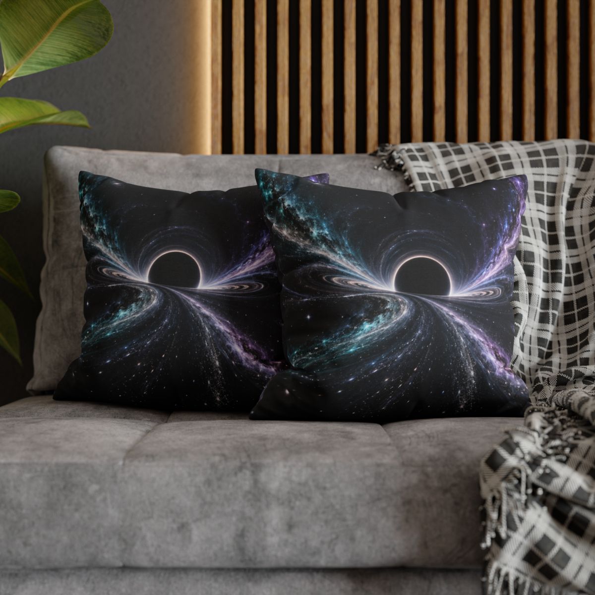 Obsidian Lightwake Parabola designer print pillow cases [AI-758b4eaa-ad41e604ee4a]