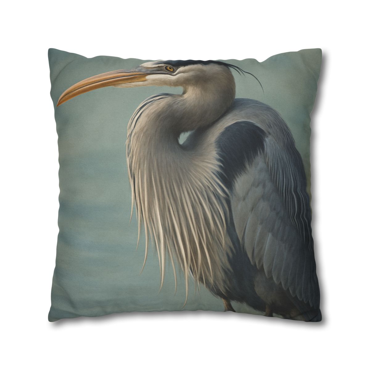 Harbor Watch Great Blue Heron unique gift pillow cases