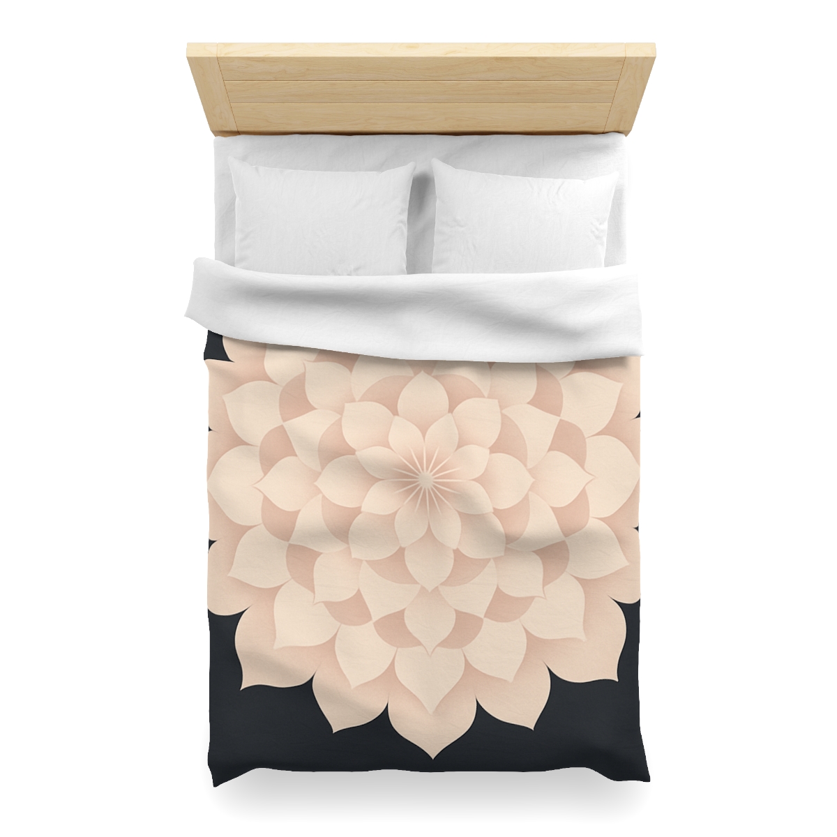 Petal Orbit Mandala personalized bedding duvets