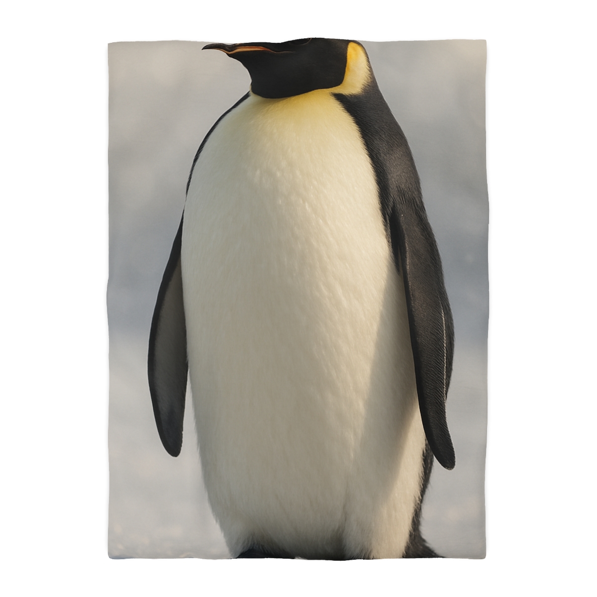 Frost Halo Emperor Penguin soft comforter duvets