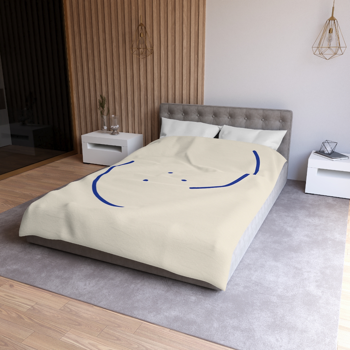 Twin Crescent Constellation custom duvets
