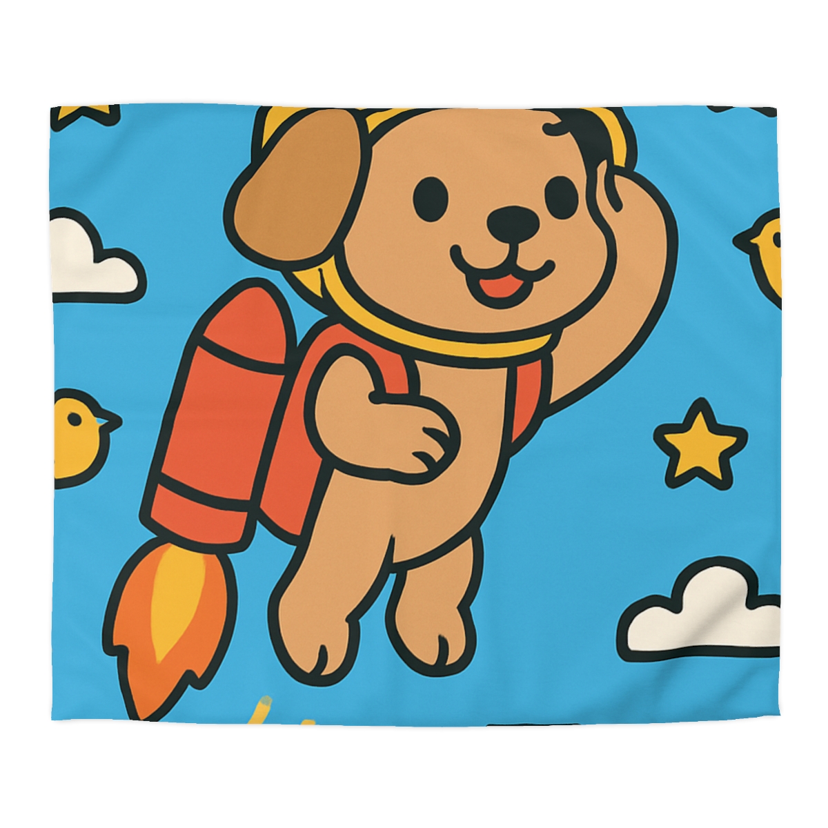 Rocket Puppy Patrol stylish duvet covers