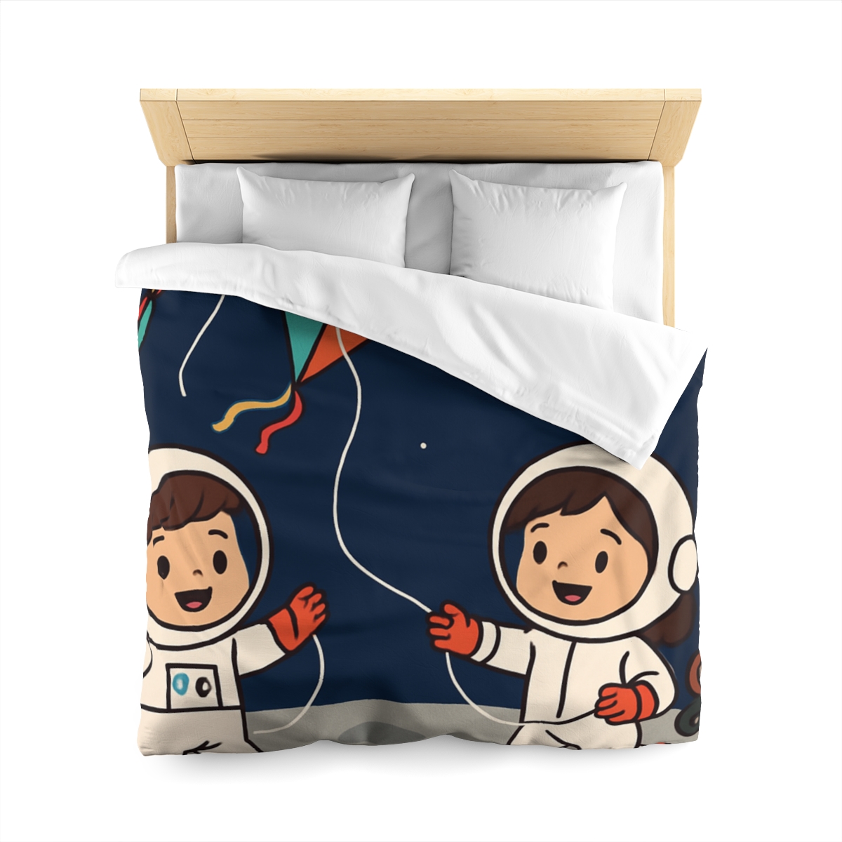 Kite Festival On The Moon custom duvets