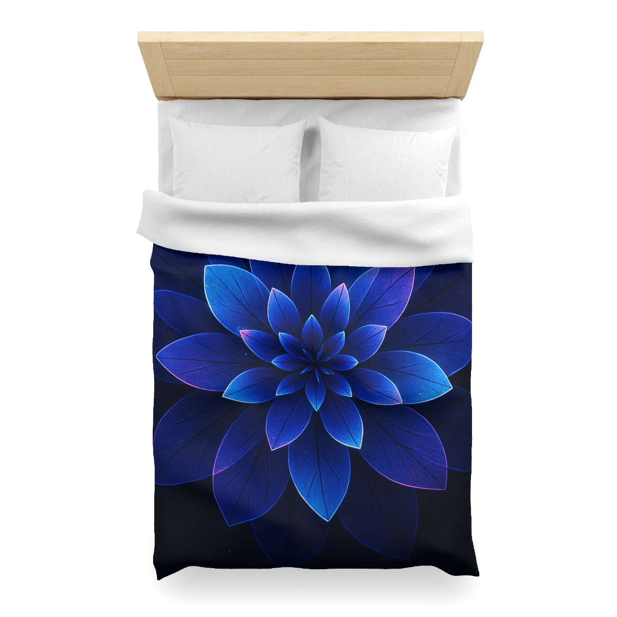 Petal Prism Overlap designer printed duvets