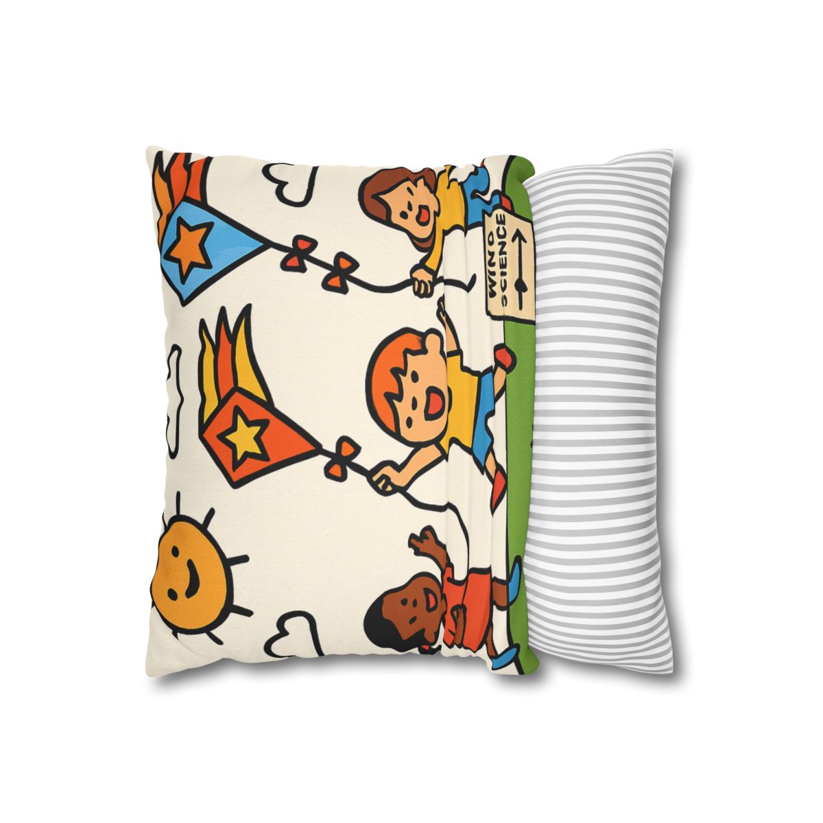 Comet Kite Parade On Cloud Hill soft cotton pillow cases
