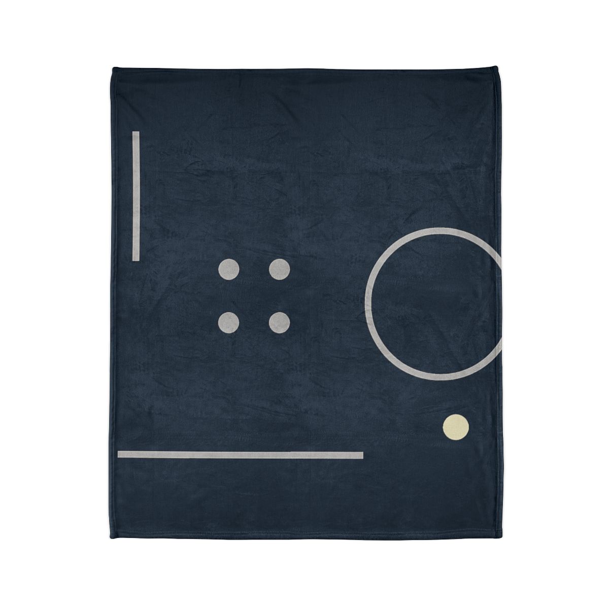 Ring With Missing Dot Cluster trendy patterned blankets