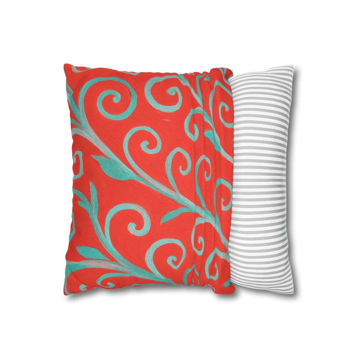 Tendril Ribbon Parade unique gift pillow cases