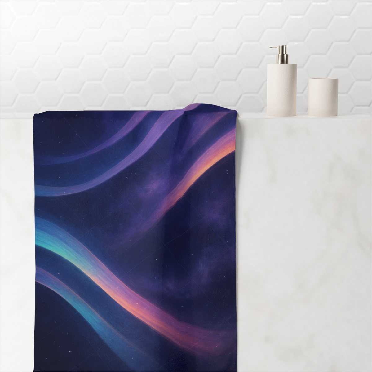 Prismatic Lensing Veil decorative home towelscustom towels