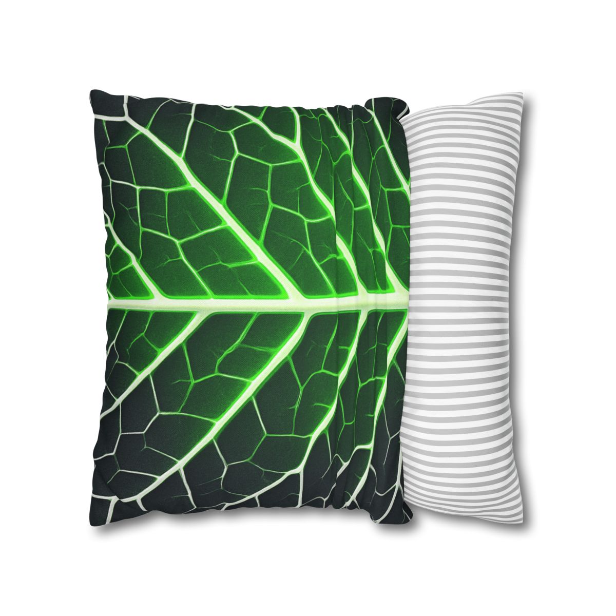 Fractaled Leaf Vein Web soft cotton pillow cases