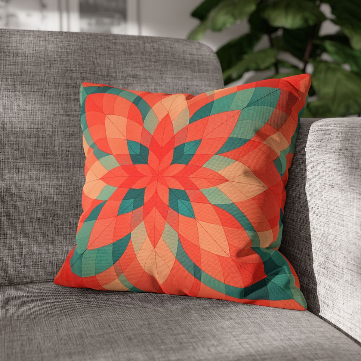 Petal Prism Overlap stylish decorative pillowcases