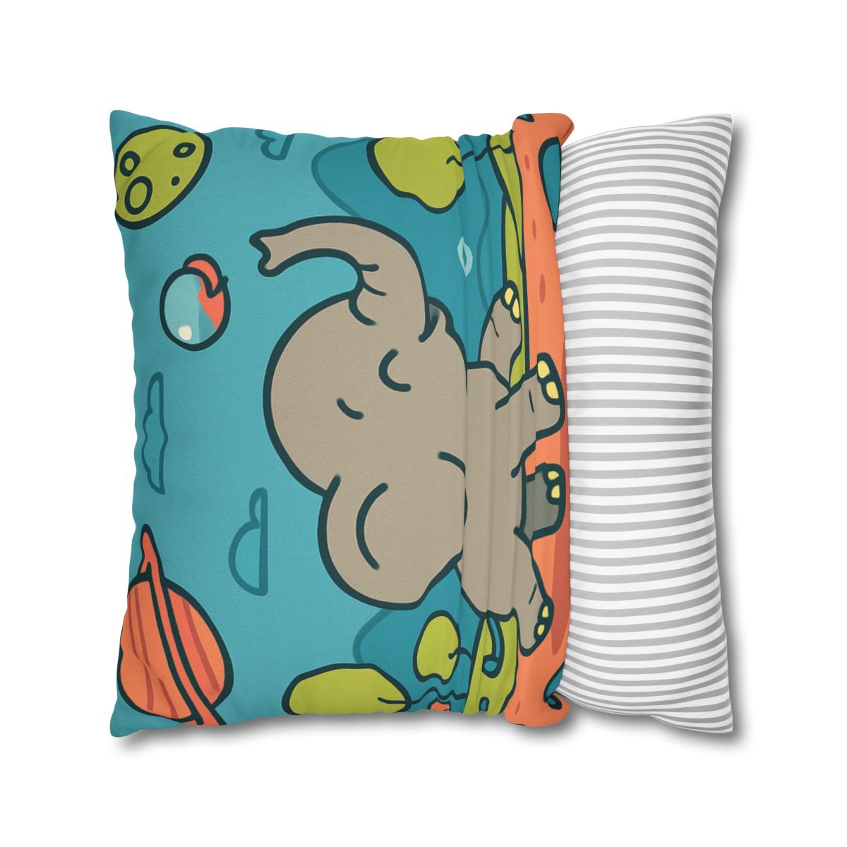Astro Safari Elephant trendy patterned pillow cases