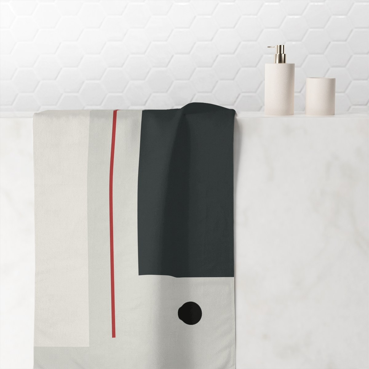 Quasar Axis Two Panel comfortable face towels