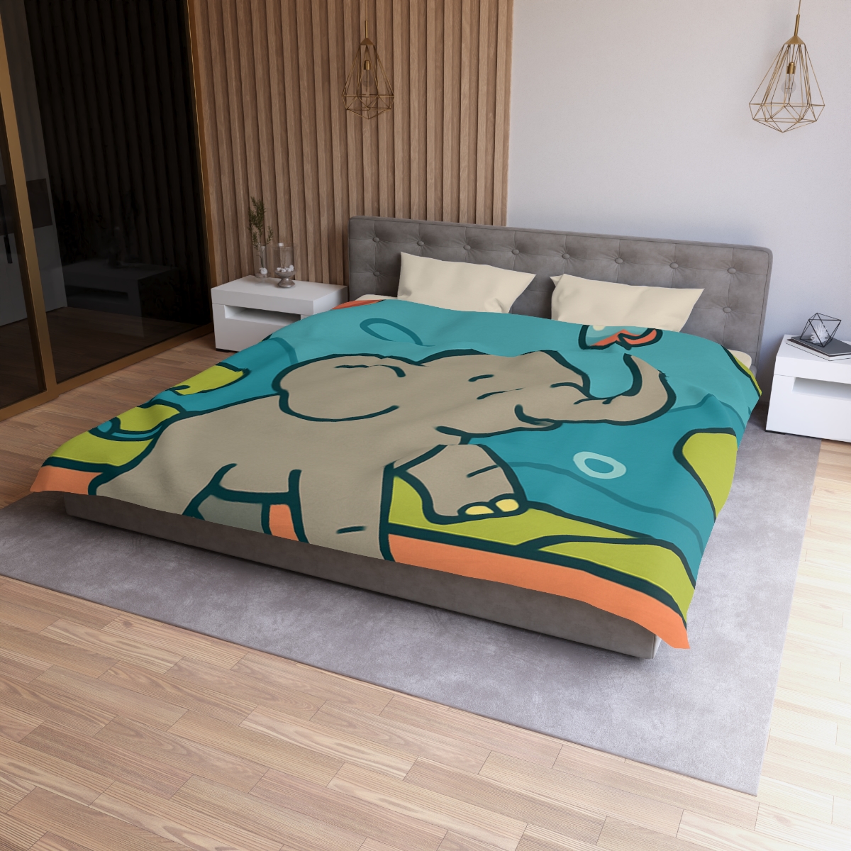 Astro Safari Elephant warm winter duvets