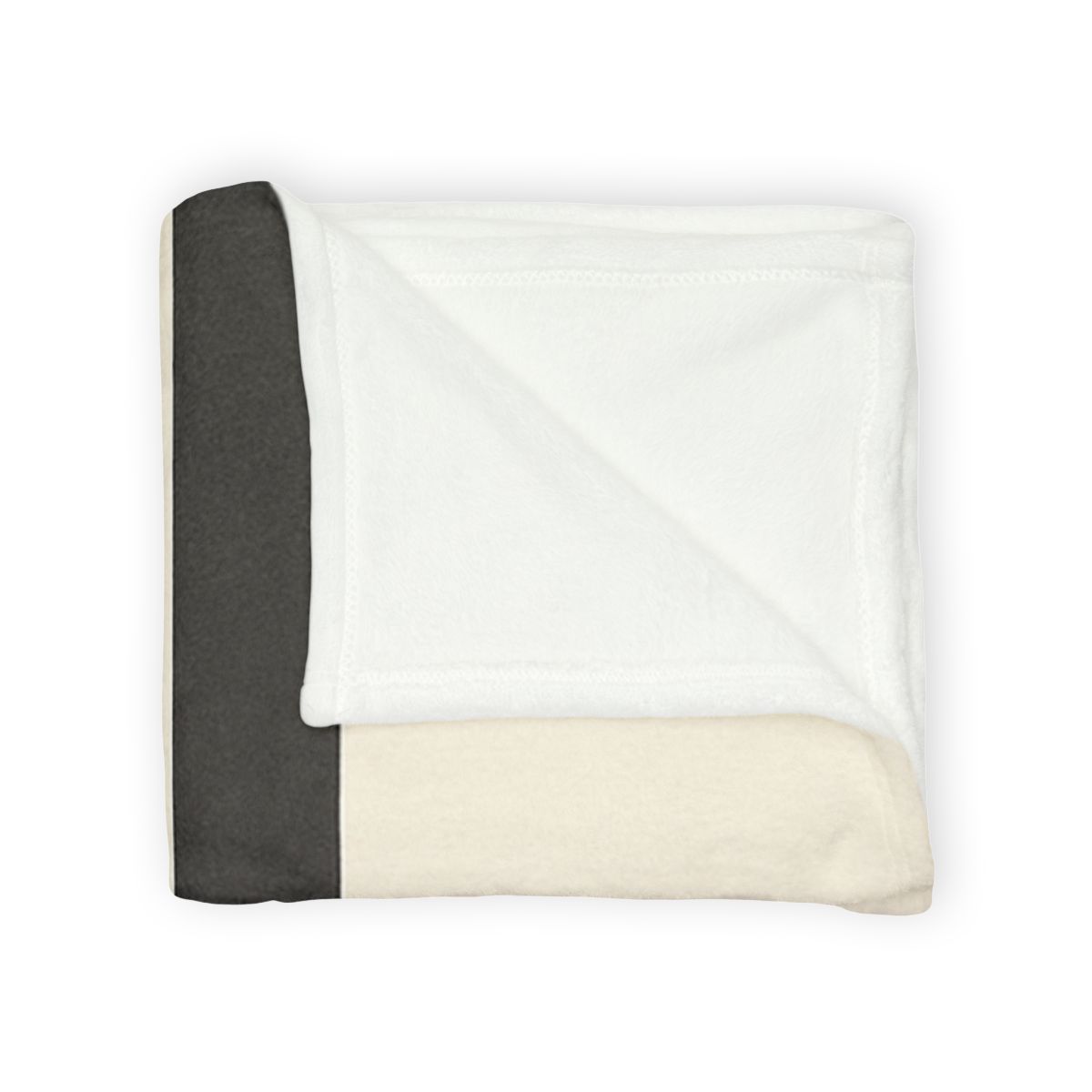 Quiet Triad With Offset Arc trendy patterned blankets