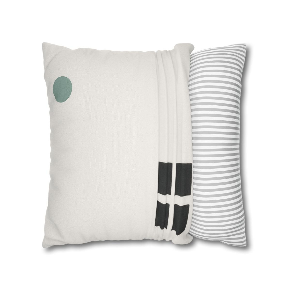 Corner Grid And Wandering Planet designer print pillow cases