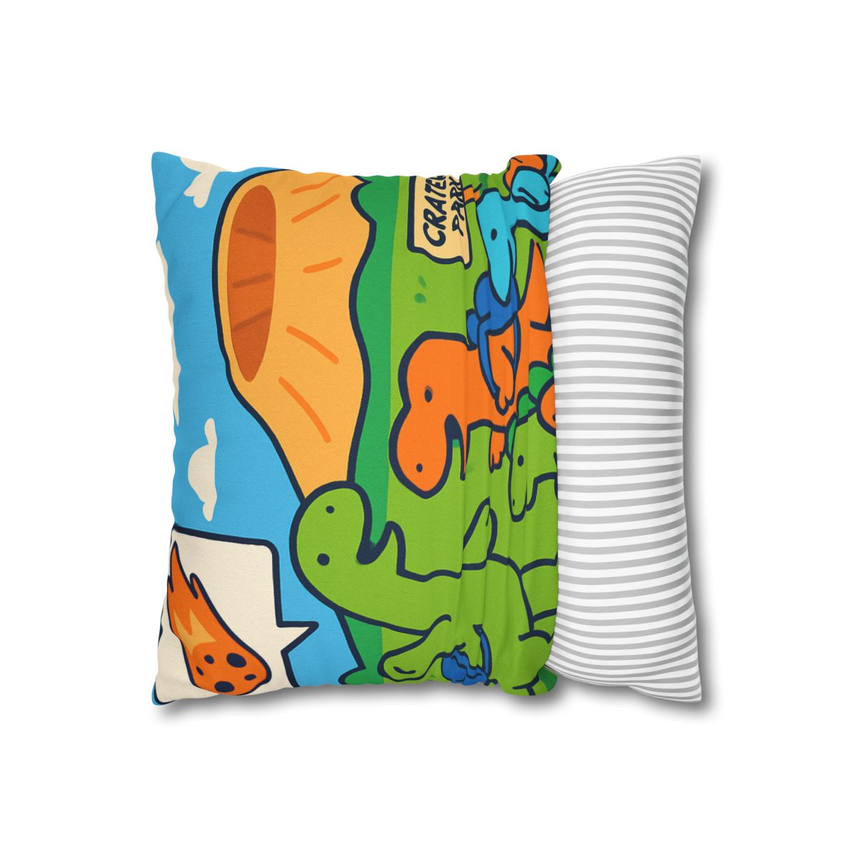 Cosmic Dino Field Trip comfortable bedding pillow covers