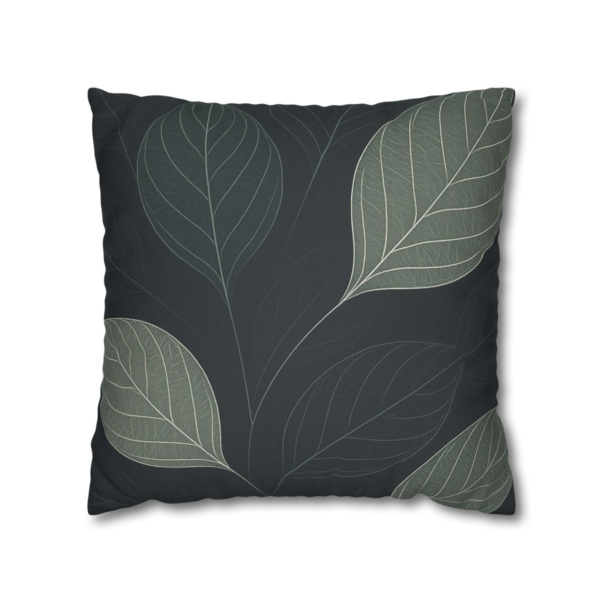 Leaf Vein Circuit Filigree soft cotton pillow cases
