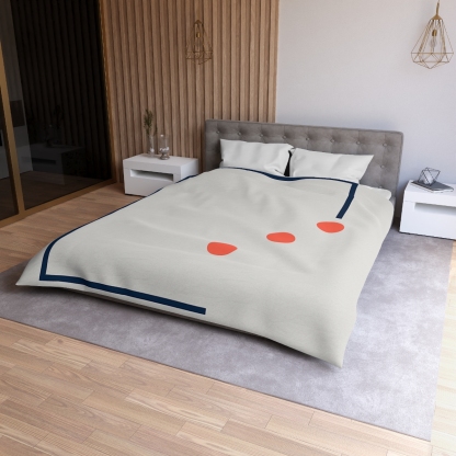 Diagonal Constellation Frame personalized bedding duvets