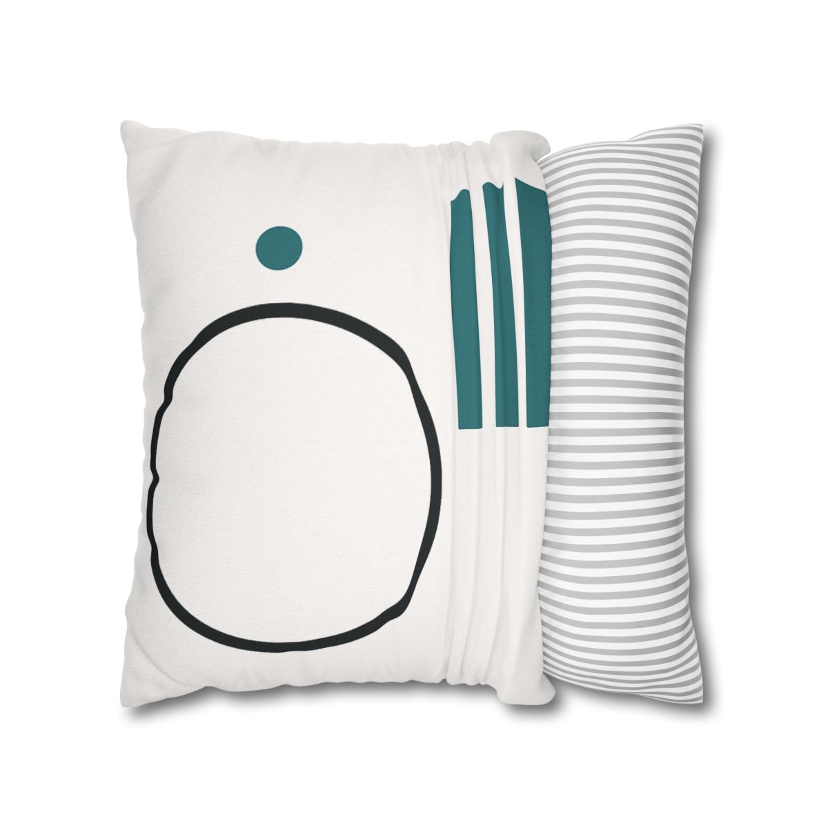 Orbiting Bars And Hollow Circle comfortable bedding pillow covers