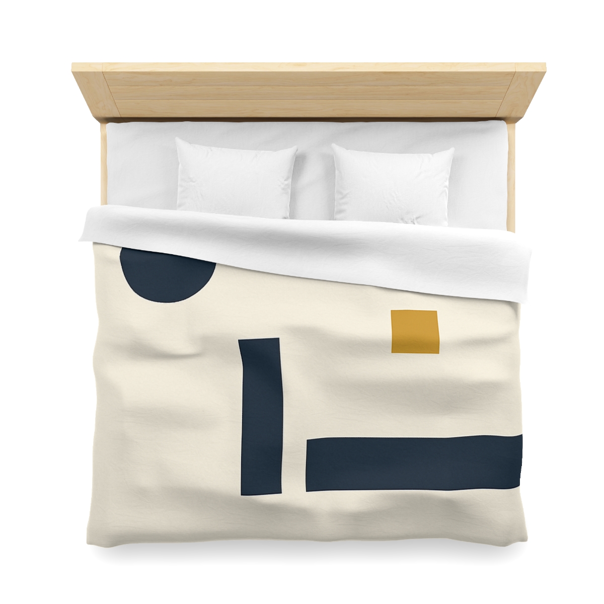 Quiet Triad And Offset Bars unique patterned duvets