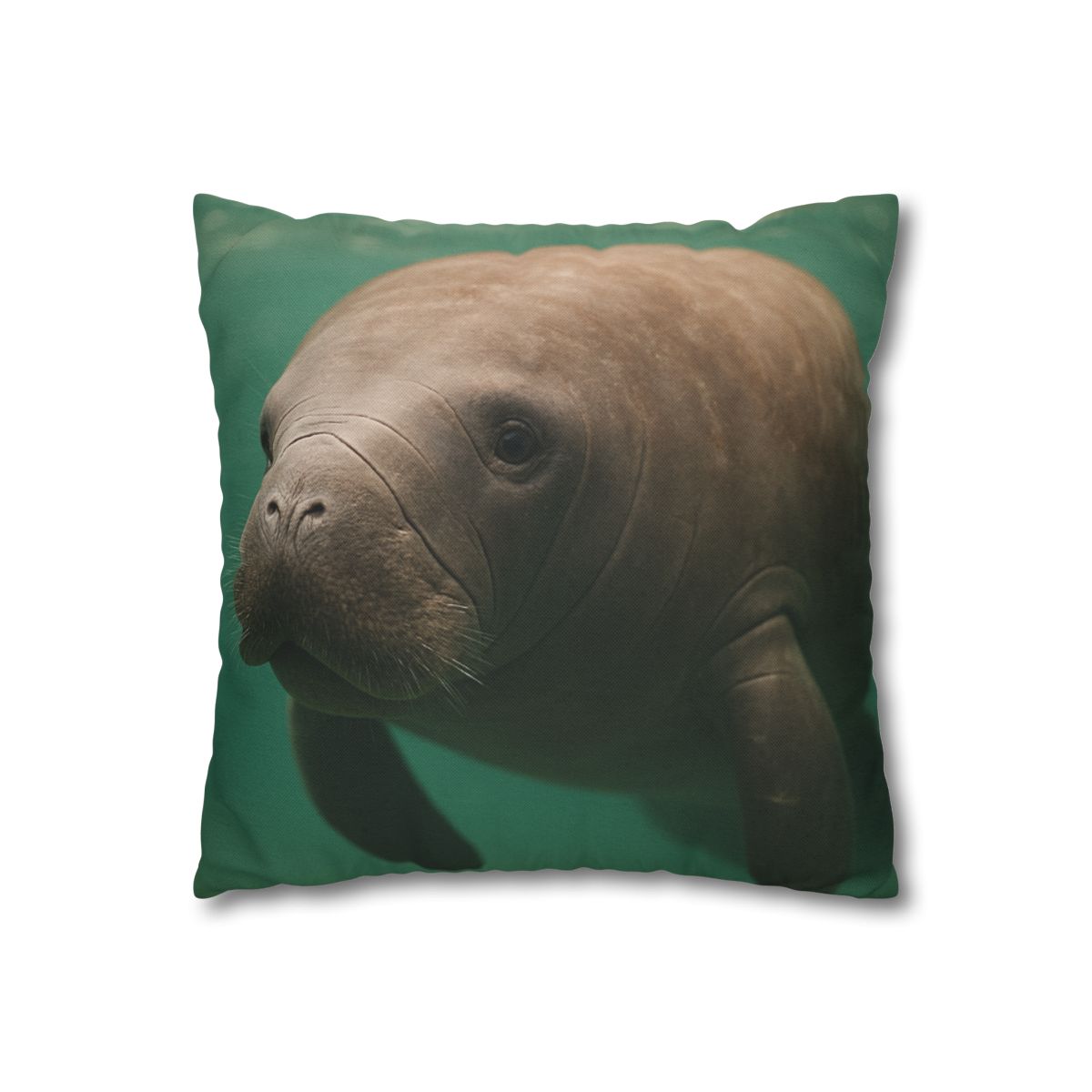 Glasswater Drifter West Indian Manatee stylish decorative pillowcases