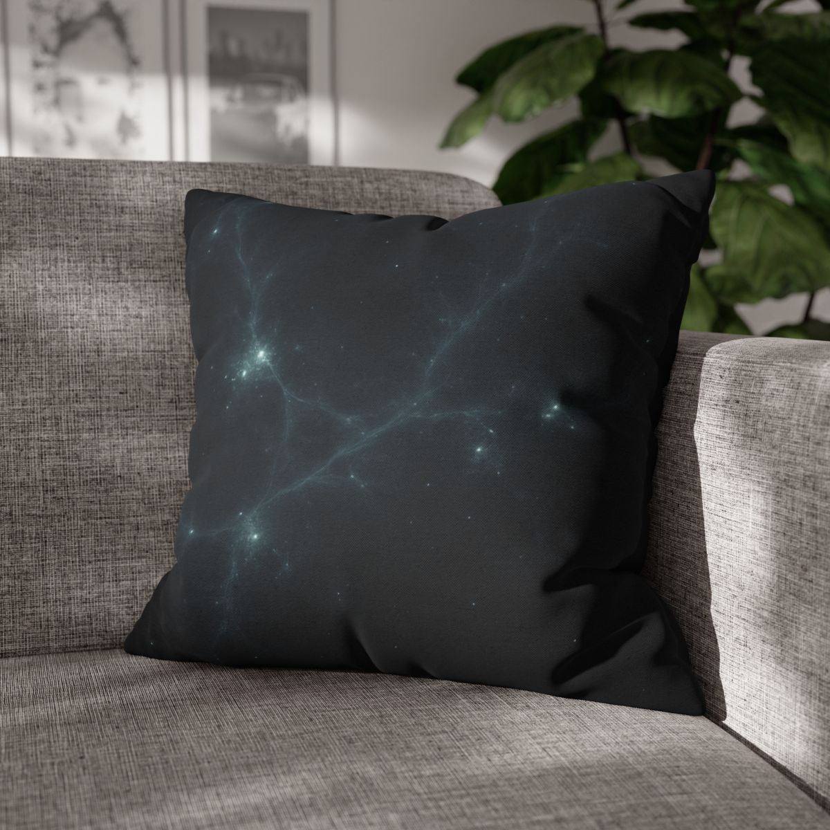 Cosmic Web Filament Tapestry designer print pillow cases