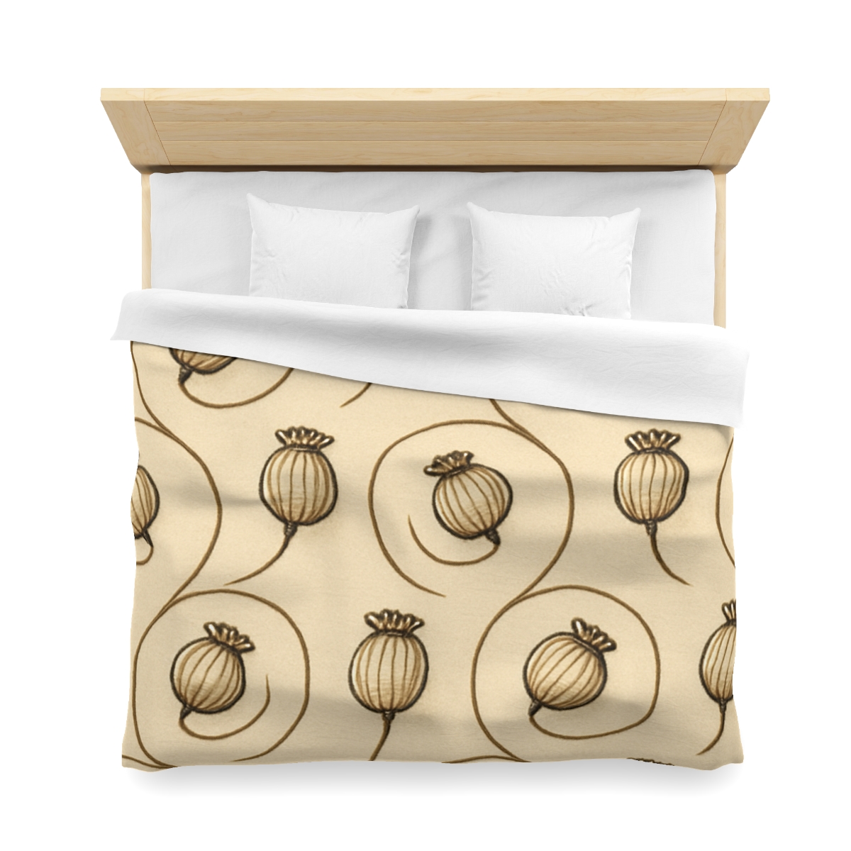 Seed Pod Spiral Ledger unique patterned duvets