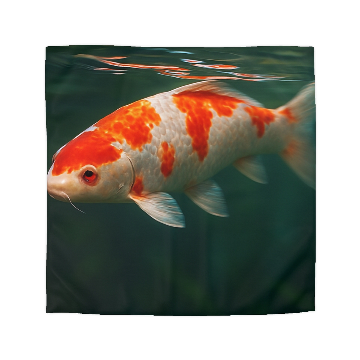 Crystal Current Koi Fish warm winter duvets