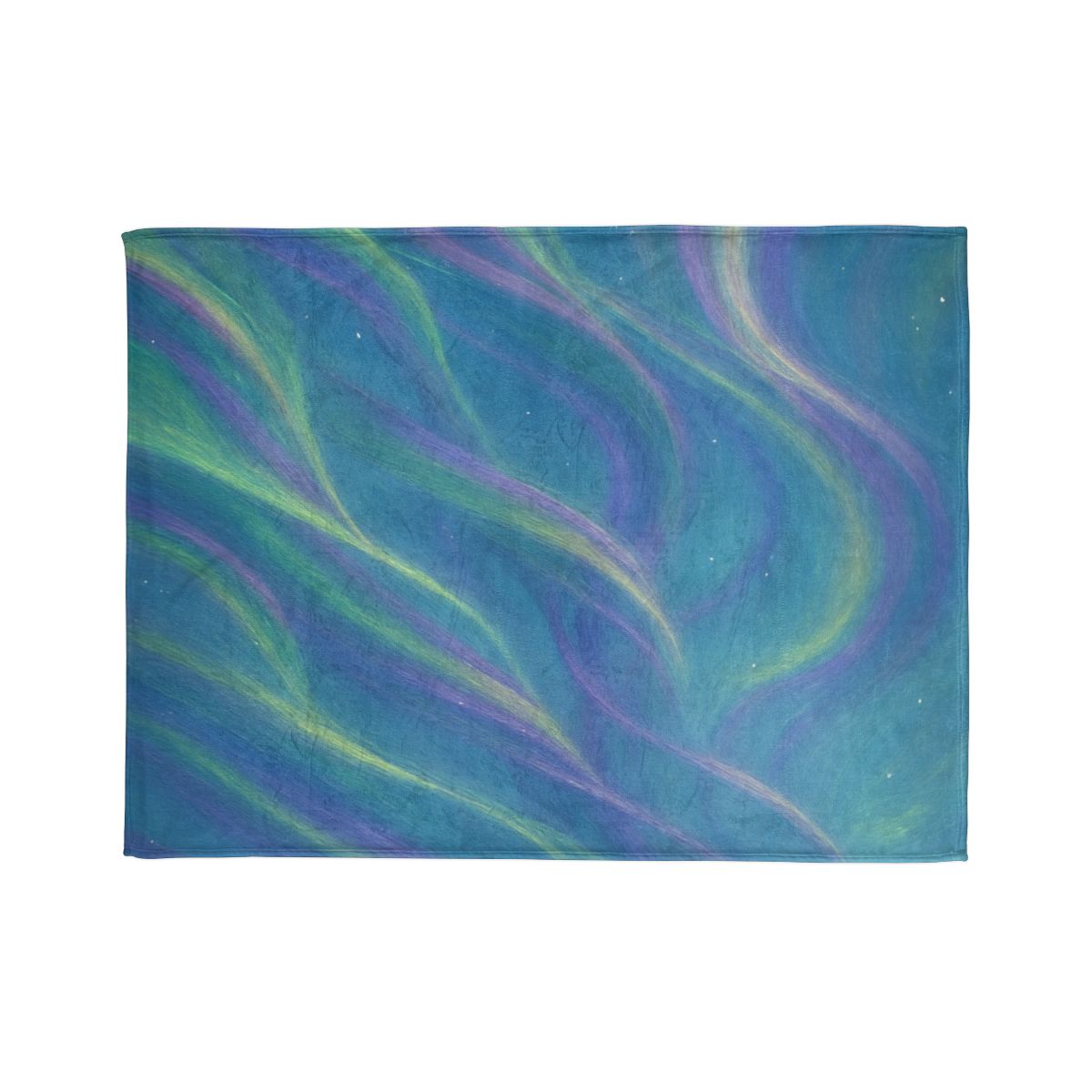 Aurora Filament Weave personalized cozy blankets