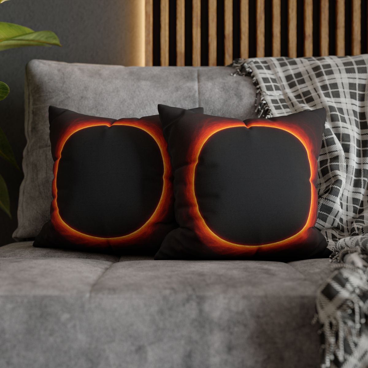 Dark Horizon Singularity comfortable bedding pillow covers