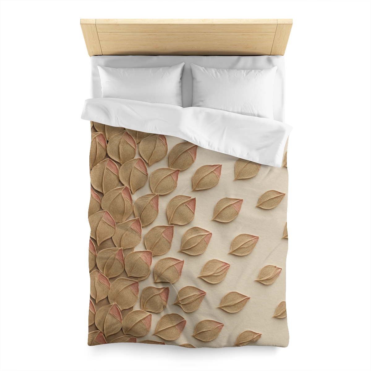Bud Scale Mosaic Drift designer printed duvets