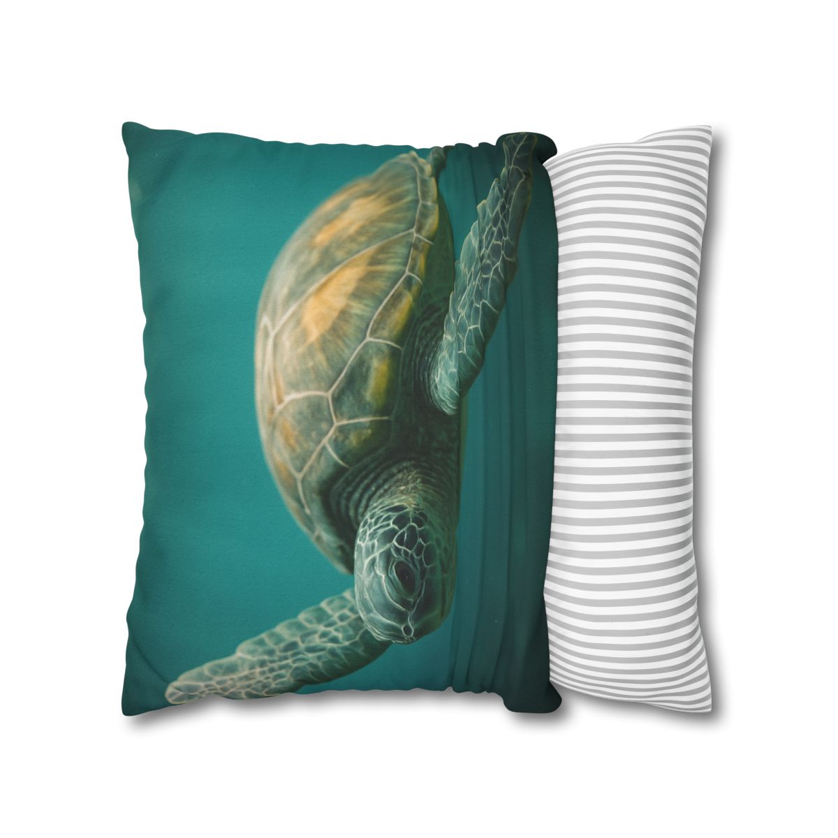 Comet Guard Green Sea Turtle custom pillow cases
