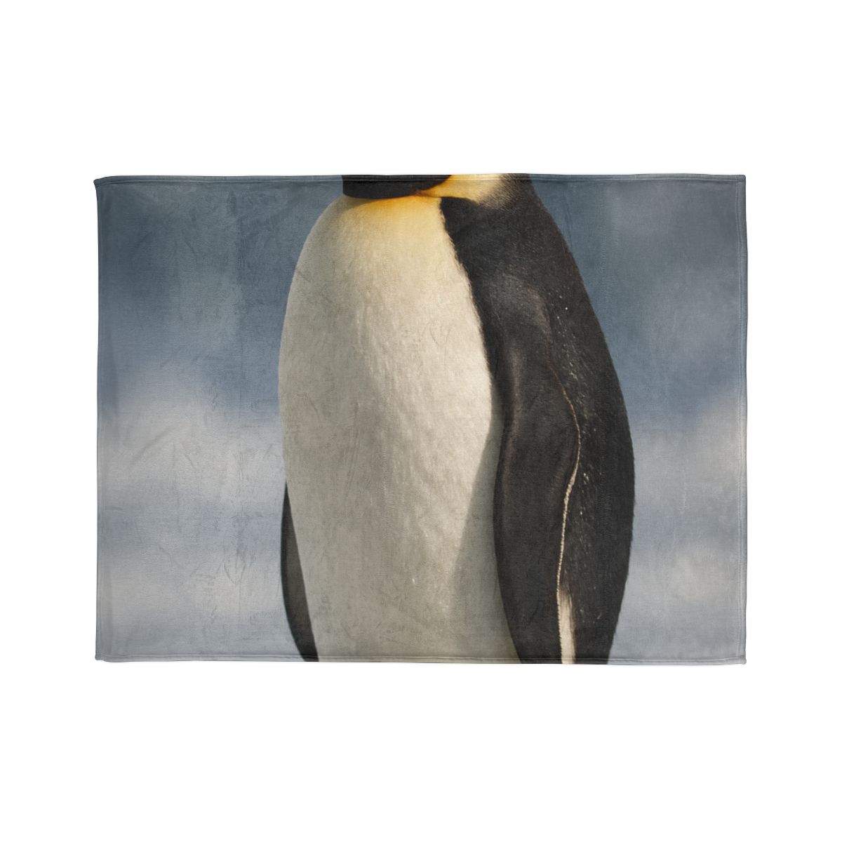 Aurora Drift Emperor Penguin trendy patterned blankets