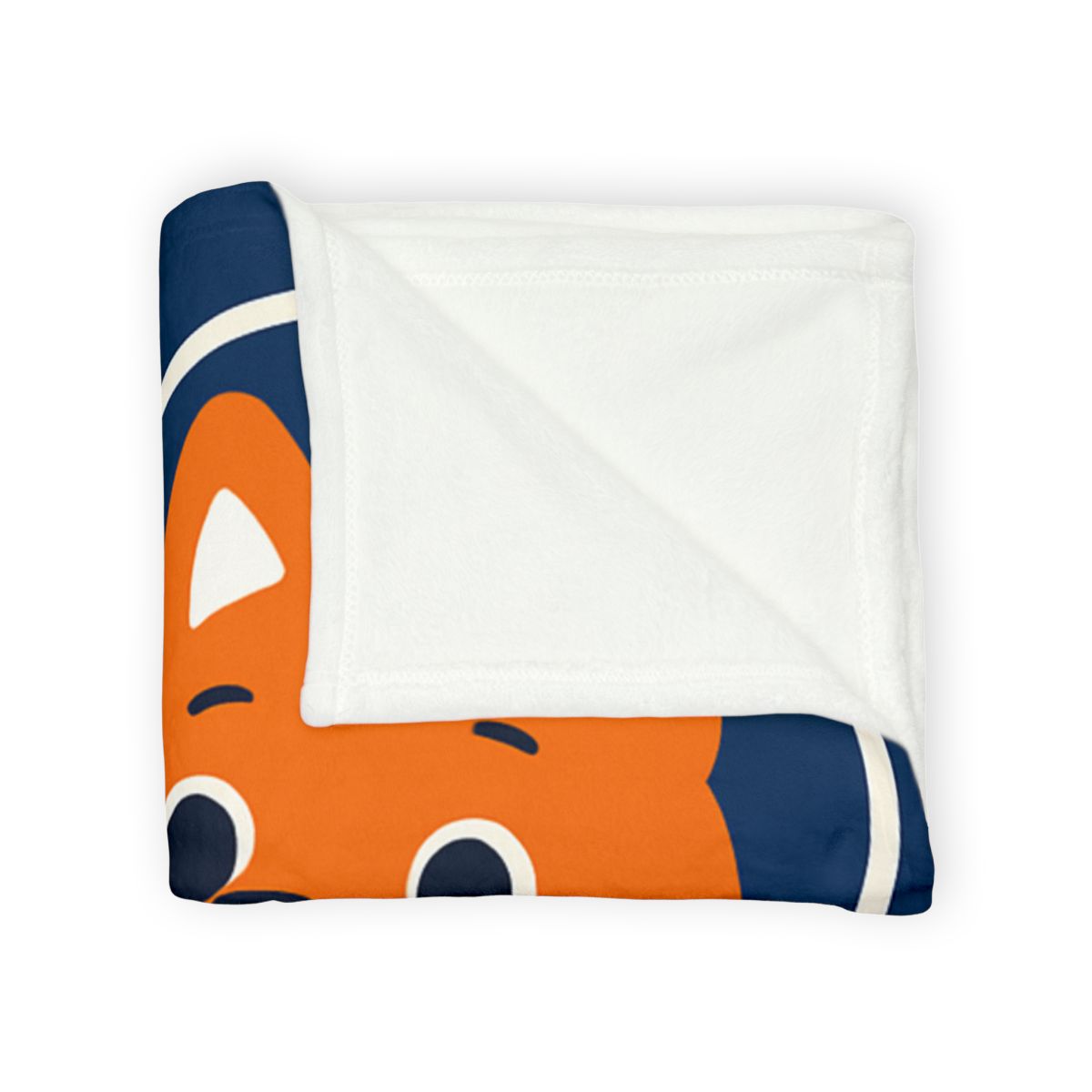Comet Classroom With Curious Space Fox personalized cozy blankets