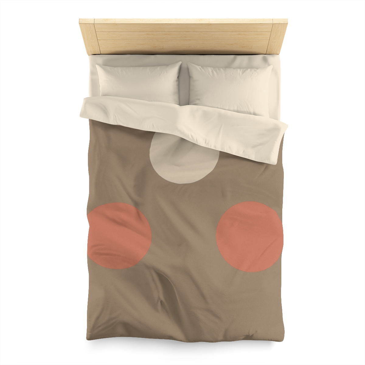 Triad Of Quiet Circles unique patterned duvets